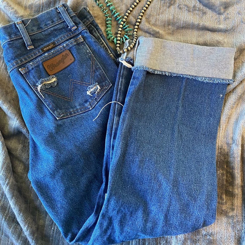Vintage distressed Wrangler